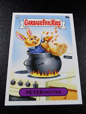 #ad Peter Potter Rabbit Beatrix Potter Garbage Pail Kids Card #19 Gross Adaptations $8.22