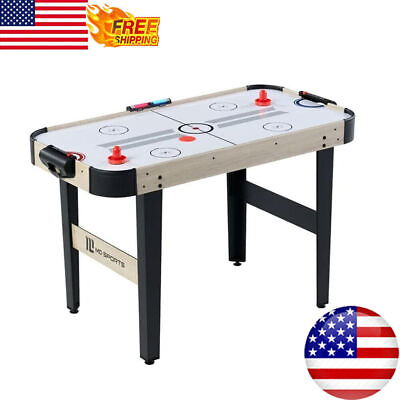 #ad Air Powered Hockey Table W Interactive Light up Scorer Indoor Games Sports New $64.10