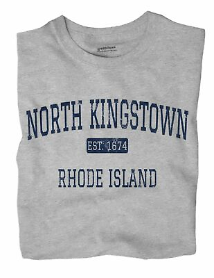 North Kingstown Rhode Island RI T Shirt EST $21.49