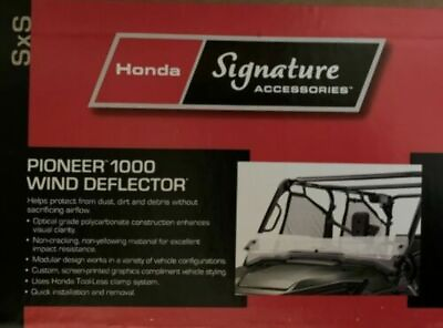 #ad Genuine Honda Part 2016 20 Pioneer 1000 Half Wind Deflector 0SR73 HL4 200B New $164.99