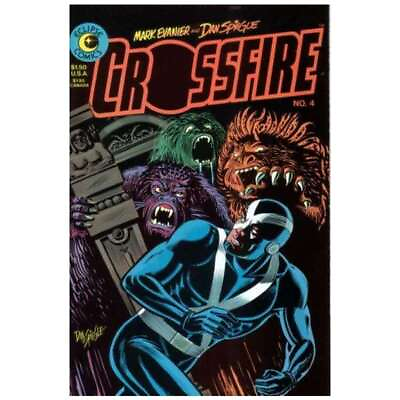 #ad Crossfire 1984 series #4 in Near Mint minus condition. Eclipse comics x% $2.24