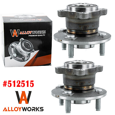 #ad 2pcs Rear Wheel Hub Bearing Assembly For 2014 2015 2016 Chevy Spark EV With ABS $59.99