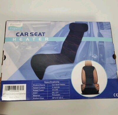 #ad Universal Car Seat Heater Warmer Safety Heated Seat Cover with Auto Shut Off $19.99