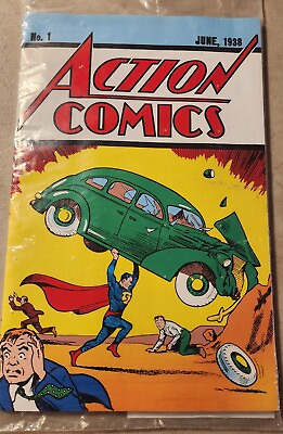 #ad Action Comics Facsimile Edition #1 DC Comics With COA Sealed $37.19