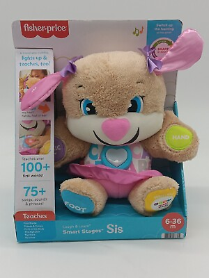 #ad Fisher Price Laugh amp; Learn Smart Stages Sis Toy Plush BRAND NEW $14.84