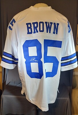 #ad Noah Brown Signed Dallas Cowboys Football Jersey w COA $71.40