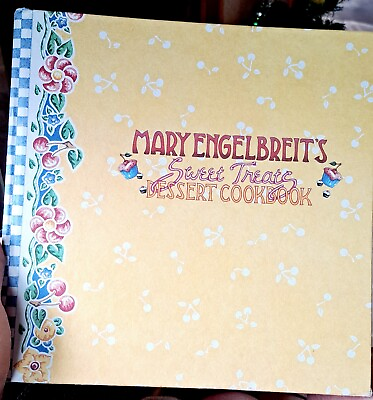 #ad Vintage Mary Engelbreits Sweet Treat Dessert Cookbook 1999 $22.00