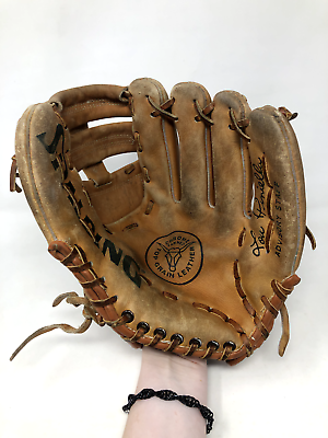 #ad Vintage Spalding Leather Baseball Glove 42 5425 RHT $25.00