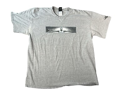 #ad Vintage Michael Jordan Wings T Shirt Mens XXL Gray Chicago Bulls Short Sleeve $49.99
