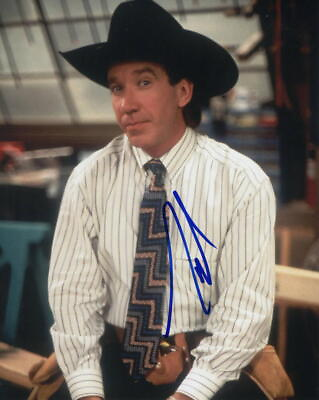 #ad TIM ALLEN SIGNED AUTOGRAPH 8X10 PHOTO TIM TAYLOR HOME IMPROVEMENT THE TOOL MAN $150.00