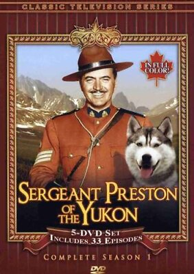 #ad Sergeant Preston of the Yukon: Complete Season 1 DVD $37.64