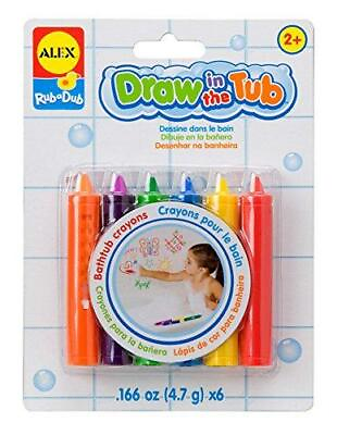 #ad Alex Rub a Dub Draw in the Tub Crayons Kids Bath Activity $16.39