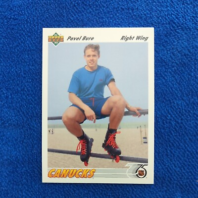 #ad #ad 1991 Upper Deck #54 Pavel Bure Near mint or better $2.50