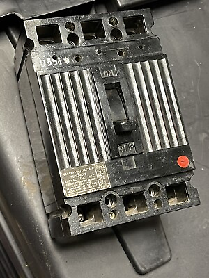#ad General Electric GE TED134015 3 Pole 15A Industrial Circuit Breaker $122.00