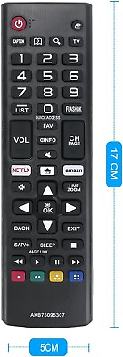 #ad #ad New AKB75095307 Replace Remote Control for LG Smart TV 50UN7000PUC 65UN7000PUD $4.69