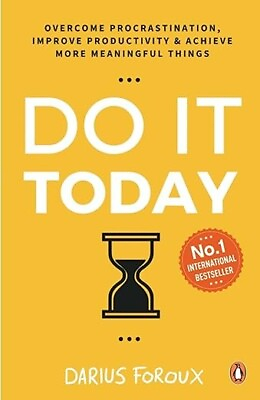 #ad Do It Today: Overcome procrastination improve productivity by Darius Foroux PB $9.90