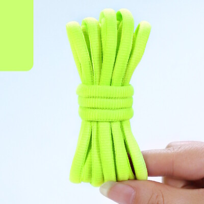 #ad Half Round Oval Shoelaces 100 120 140 160cm Sport Shoe Laces Strings Sneakers $4.39
