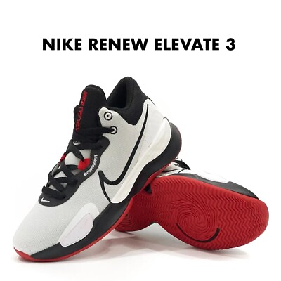 #ad Nike Renew Elevate 3 Pure Platinum Mens Unisex Basketball Shoe size 11 12 13 14 $49.98