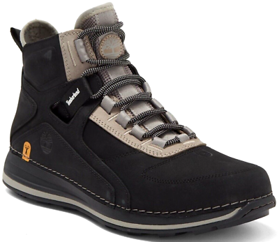 #ad NEW Timberland Timberloop EK Mid Trekker Black Hiking Boots Shoes US Men#x27;s 9 M $79.99