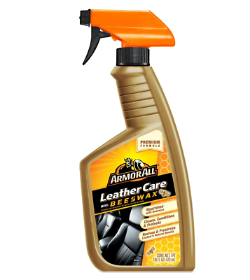 #ad Armor All Car Leather Cleaner Spray Beeswax Leather Care Spray 16 Oz $9.99