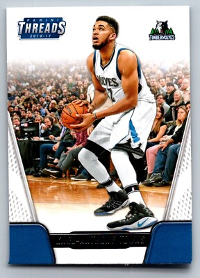 #ad Karl Anthony Towns 2016 17 Panini Threads #84 $1.99