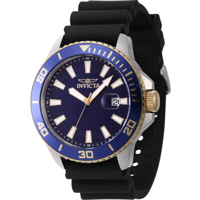 #ad Invicta Pro Diver Quartz Date Blue Dial Men#x27;s Watch 46092 $46.32