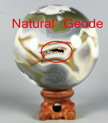 #ad Beautiful Natural Madagascar agate Ball Crystal Sphere Healing $56.99