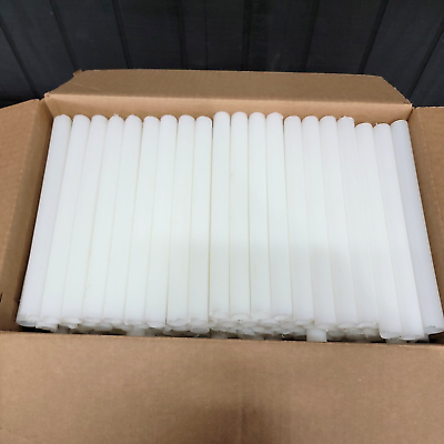 #ad White Plastic Pipes 280 1 2quot; x 10quot; Hard Poly Craft Workshop Plumbing Parts $29.99