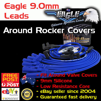 #ad Eagle 9mm Ignition Spark Plug Leads Fits Windsor 289 302W Around Rocker Cover AU $145.16