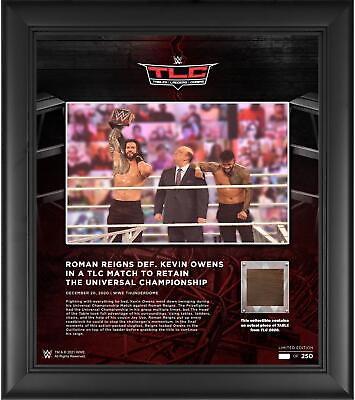 #ad Roman Reigns World Wrestling Entertainment Framed 15quot; x 17quot; 2020 $69.99