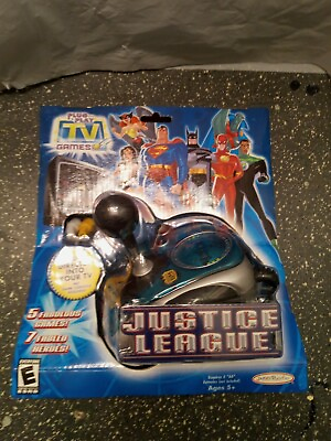 #ad Justice League TV Games TV game systems 2006 Plug and Play Jakks Pacific $15.00