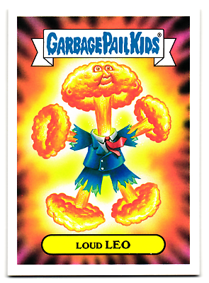 #ad Loud Leo 9a 2016 Topps Garbage Pail Kids American Inventor Sticker GPK $3.29