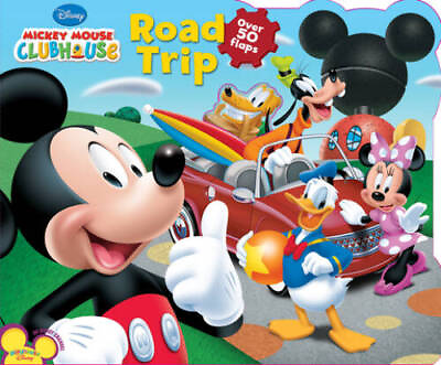 #ad Mickey Mouse Clubhouse Road Trip Board book By Disney Book Group GOOD $3.76