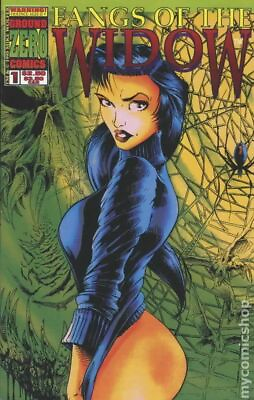 #ad Fangs of the Widow #1 FN 1995 Ground Zero Stock Image $10.50