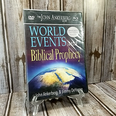 #ad John Ankerberg Show: World Events and Biblical Prophecy DVD amp; Blu Ray Set Sealed $17.58