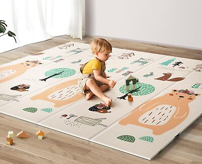 #ad Foldable Baby Play Mat Extra Large Waterproof Activity Playmats for BabiesT... $110.60