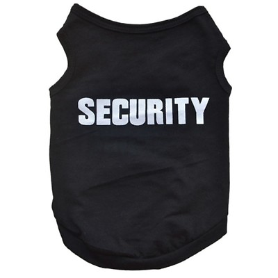 #ad Pet Dog Clothes Dress T Shirt Security Appeal Cat Clothes Vest Bow Skirt $8.99