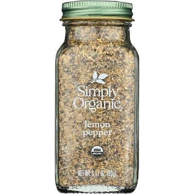 #ad Simply Organic Lemon Pepper 3.17 oz Jar $12.04