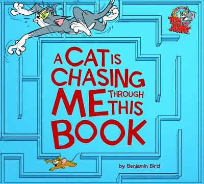 #ad A Cat Is Chasing Me Through This Book Tom and Jerry Bird Benjamin Hardco... $5.21