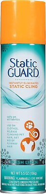 #ad Static Guard Fresh Linen Scent Spray 5.5 Oz. $9.30