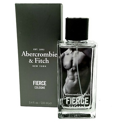 #ad Abercrombie amp; Fitch Fierce 3.4 oz 100ml Eau De Cologne For Men Brand New Sealed $38.99