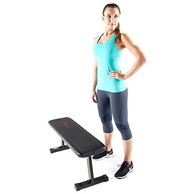 #ad Flat Utility 600 lbs Capacity Weight Bench for Weight Training and Ab Exercis... $83.52