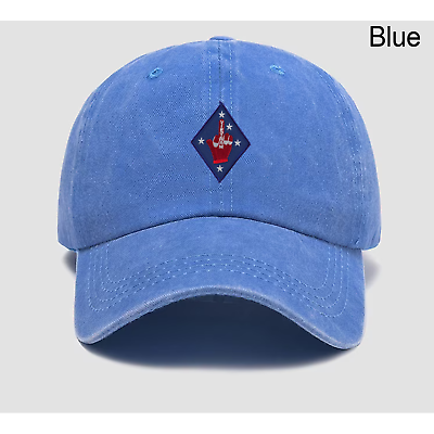 #ad Vietnam War 1st MARINE DIV Usmc Corps Embroidered Hat Veteran Cap Gift Idea $17.99