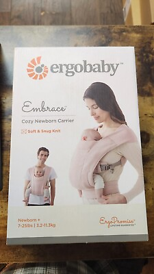 #ad ErgoBaby Embrace Cream Soft Baby Carrier Ergonomic $59.00