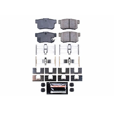 #ad Powerstop Z23 537 Brake Pads Set 2 Wheel Rear Coupe for Honda Accord Civic TL CL $63.67