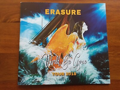 #ad Erasure World Be Gone Tour Programme Live Book Rare Vince Clarke Andy Bell GBP 24.29