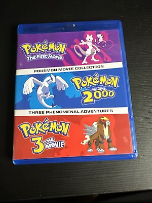 #ad Pokemon: The Movies 1 3 Collection Blu ray $18.00