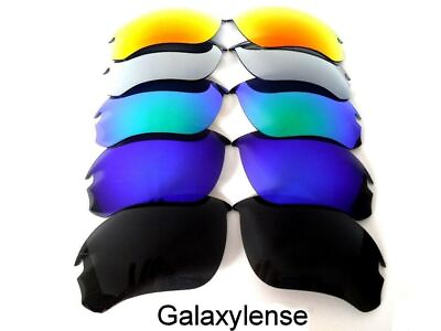 #ad Galaxy Lenses For Oakley Flak Draft OO9364 Black Blue Green Titanium Red $26.97