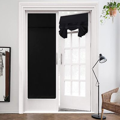 #ad Insulated curtains for home doors and windows sunshades Black $21.99