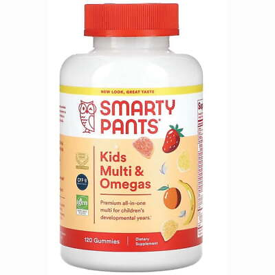 #ad SmartyPants Kids Multi amp; Omega 3 Fish Oil Gummy Vitamins with D3 $23.79
